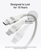 Anker Laptop Power Bank (25K, 165W, Built-In and Retractable Cables) WM