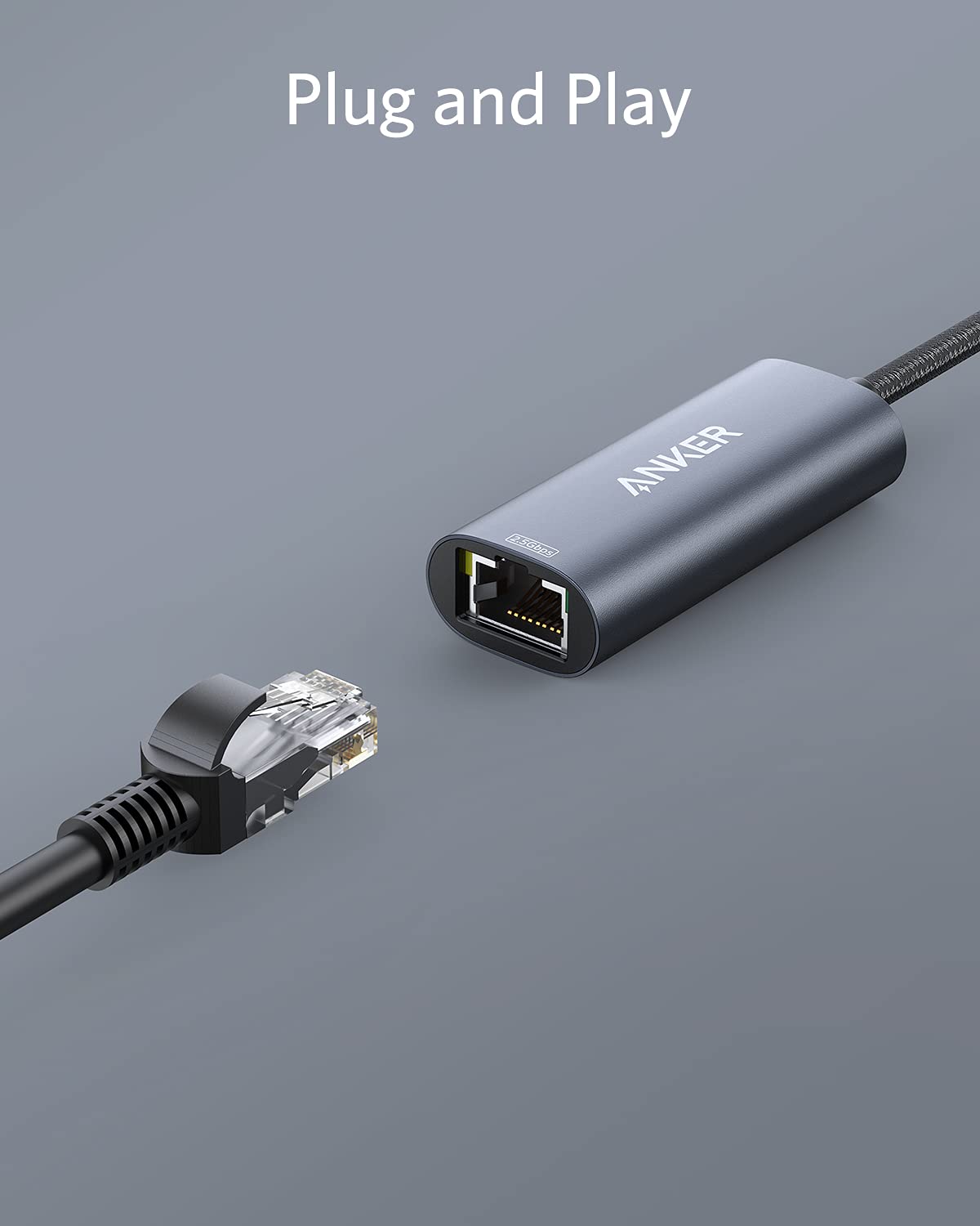 Refurbished Anker PowerExpand USB-C to 2.5 Gbps Ethernet Adapter