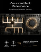 (Anker × Black Myth: Wukong Edition) Anker Prime Docking Station (14-in-1, Triple Display, DisplayLink) with DL7400