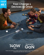 Anker Laptop Power Bank (25K, 165W, Built-In and Retractable Cables) WM