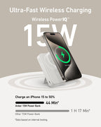 Anker wireless charger with iPhone 15W Wireless PowerIQ for ultra-fast charging