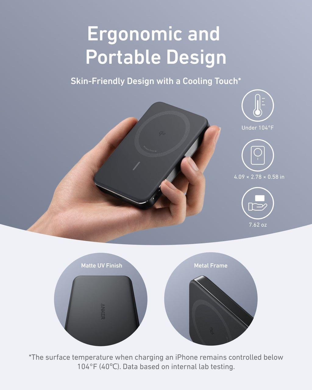 Anker MagGo Power Bank (10K, Slim)  | 2-Pack