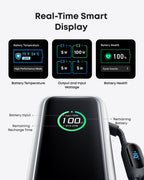Anker Laptop Power Bank (25K, 165W, Built-In and Retractable Cables) WM