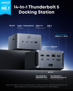 Anker Prime TB5 Docking Station (14-in-1, 8K, Thunderbolt 5 ) WM