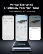 Anker Prime Charger (250W, 6 Ports, GaNPrime) and Charging Station (8-in-1, 240W)