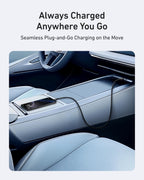 Anker charging cable for mobile in car console