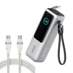Anker Laptop Power Bank (25K, 165W, Built-In and Retractable Cables) WM