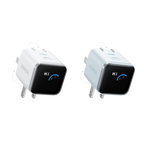 Anker Nano Charger (45W, Smart Display, 180° Foldable, 2-Pack)